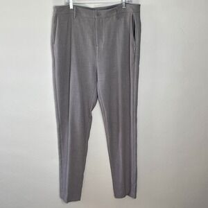 BYLT Premium Basics Pro Suit Pant Mens 36 Heather Gray Modern Fit‎ Career Casual